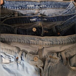 3 Pairs - Old Navy Light Blue High Rise Women's Jeans